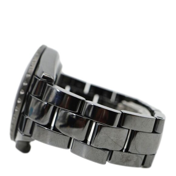 Chanel  J12 Wanted de Ceramic Stainless Steel Automatic Watch Black 38mm - Picture 10 of 13